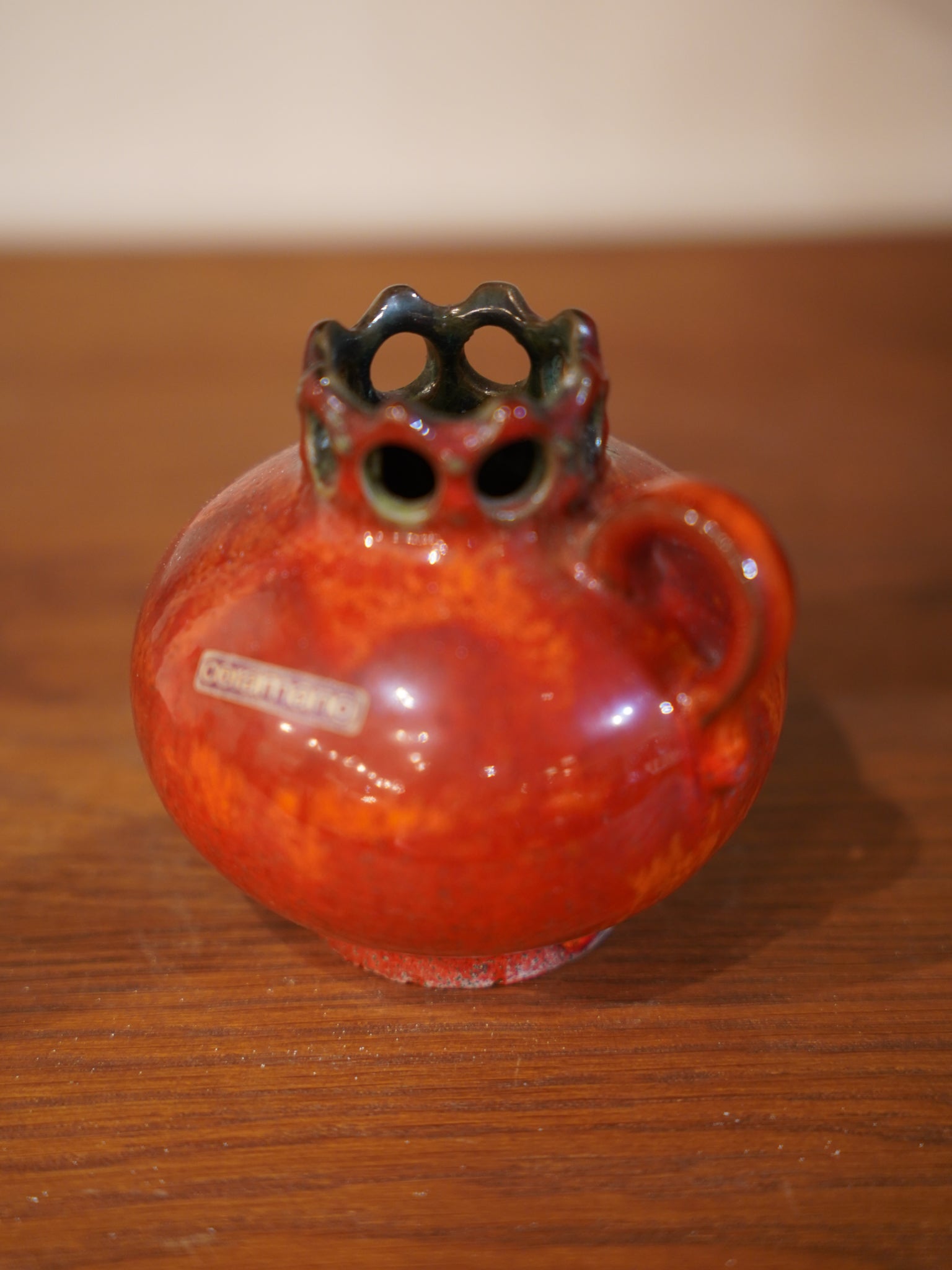 Ceramano Keramik - Fat Lava - セラミック フラワーベース<1960's West Germany - cerote antiques