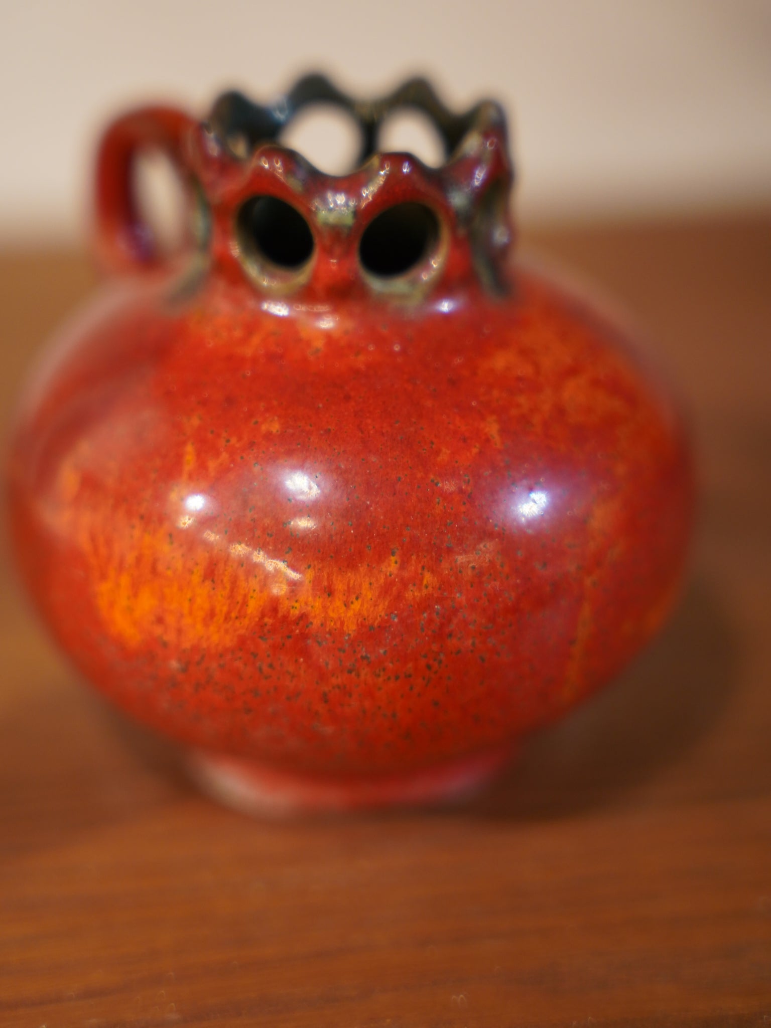 Ceramano Keramik - Fat Lava - セラミック フラワーベース<1960's West Germany - cerote antiques