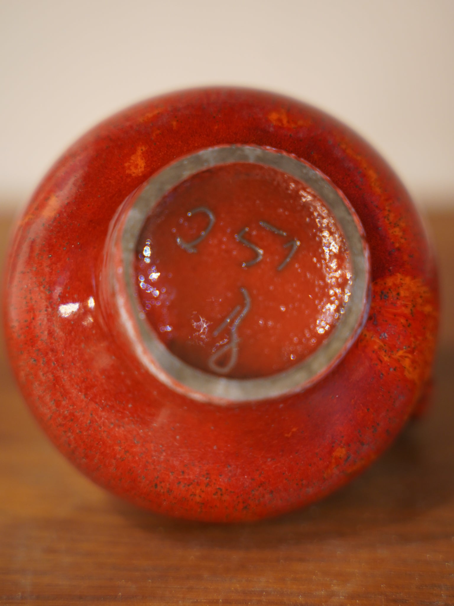 Ceramano Keramik - Fat Lava - セラミック フラワーベース<1960's West Germany - cerote antiques