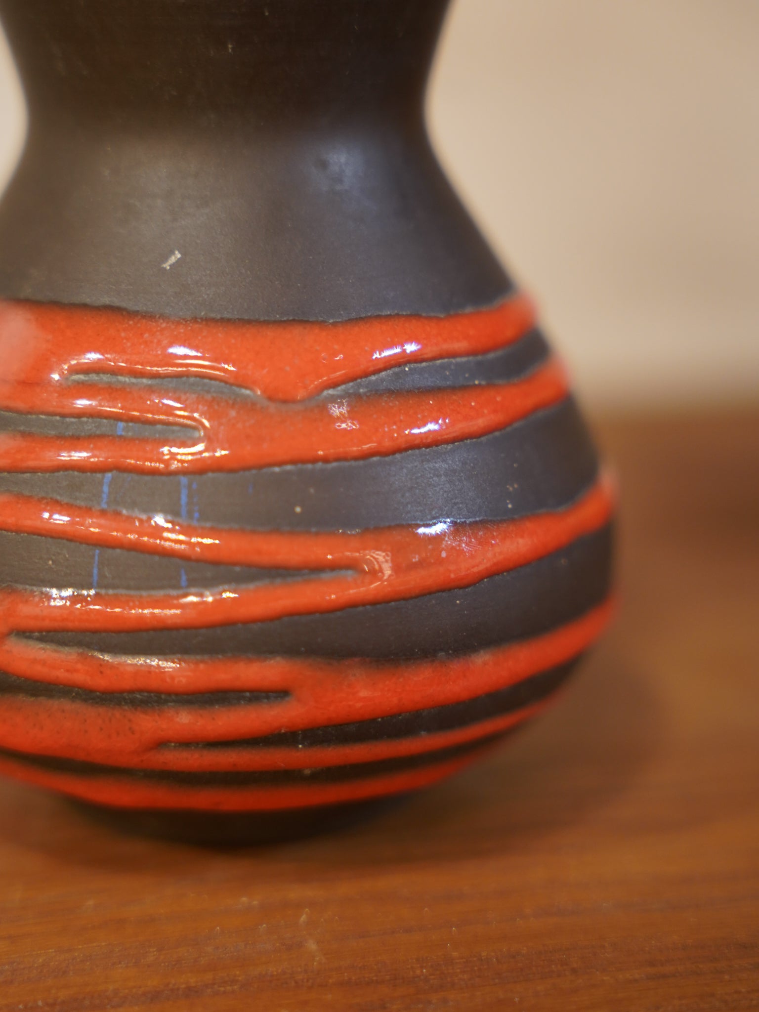Steuler Keramik - Fat Lava - セラミック フラワーベース - West Germany - cerote antiques