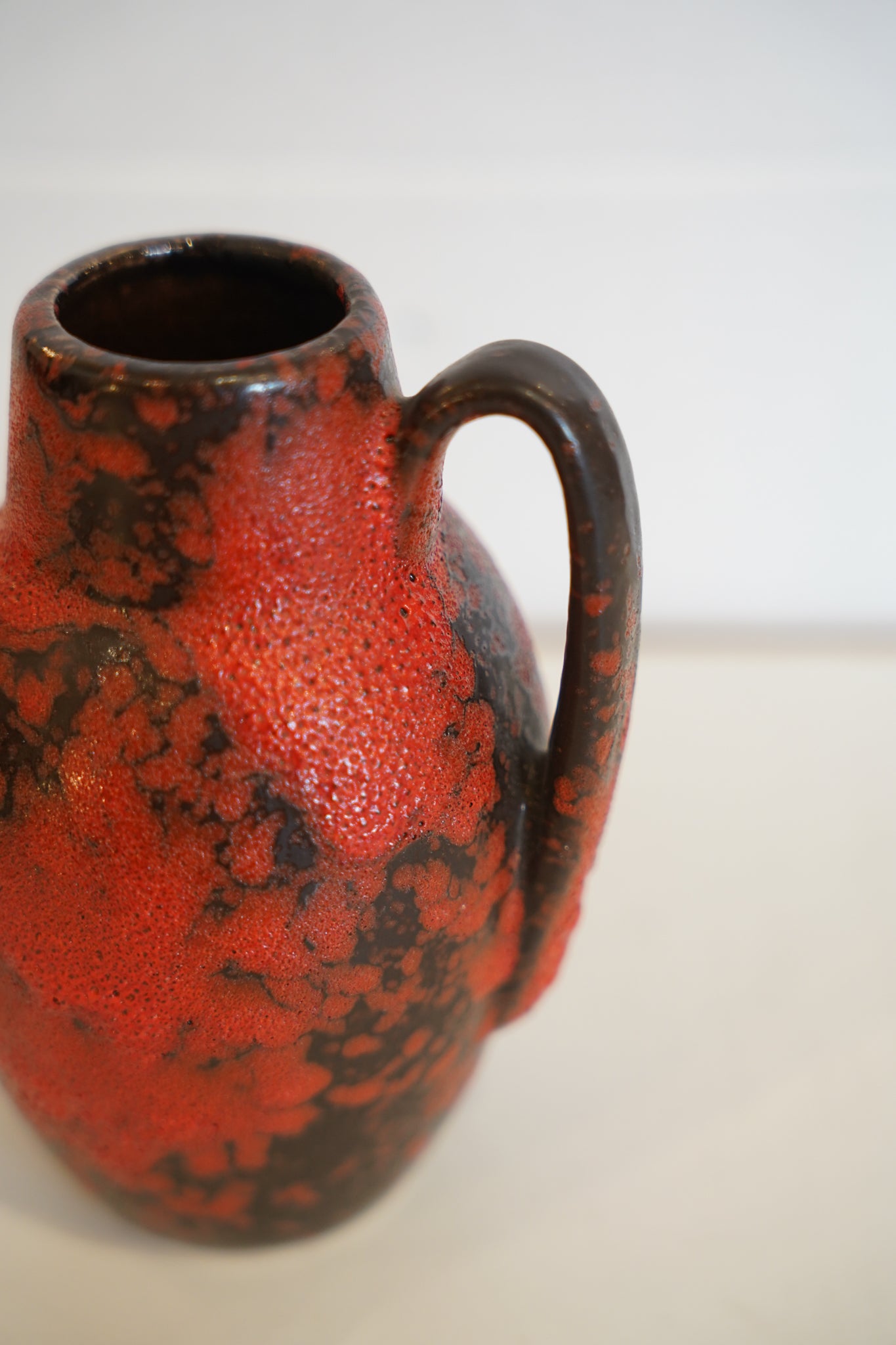 Scheurich 414-16 - Fat Lava - セラミックフラワーベース - West Germany - cerote antiques