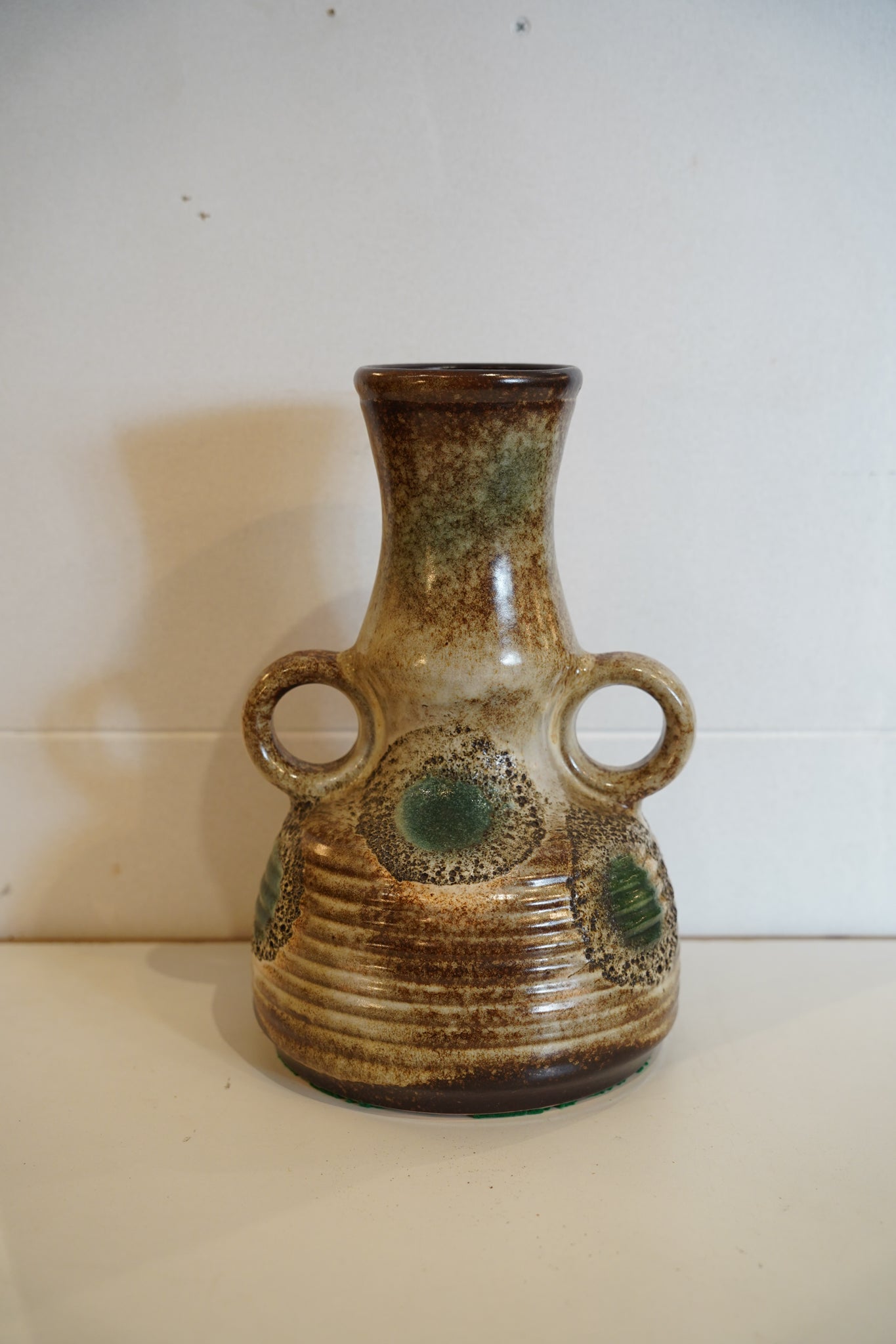 Dümler & Breiden - Fat Lava セラミックフラワーベース - West Germany - cerote antiques