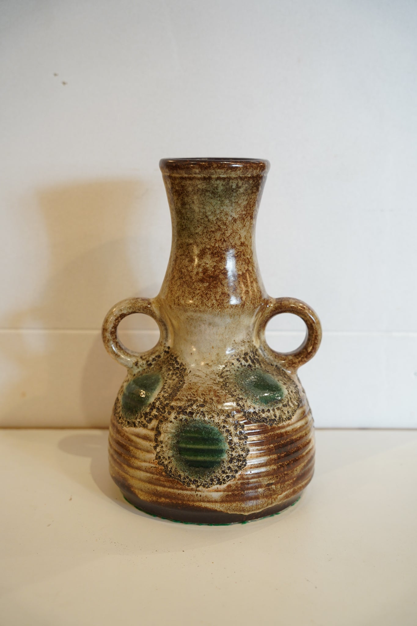 Dümler & Breiden - Fat Lava セラミックフラワーベース - West Germany - cerote antiques