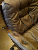 レザーラウンジチェア <br>Denmark<br> 大和店