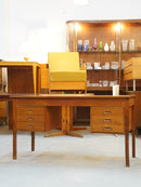 チークウッドデスク<br>ヴィンテージ <br>Denmark <br>cerote antiques