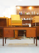 チークウッドデスク<br>ヴィンテージ <br>Denmark <br>cerote antiques