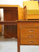 チークウッドデスク<br>ヴィンテージ <br>Denmark <br>cerote antiques