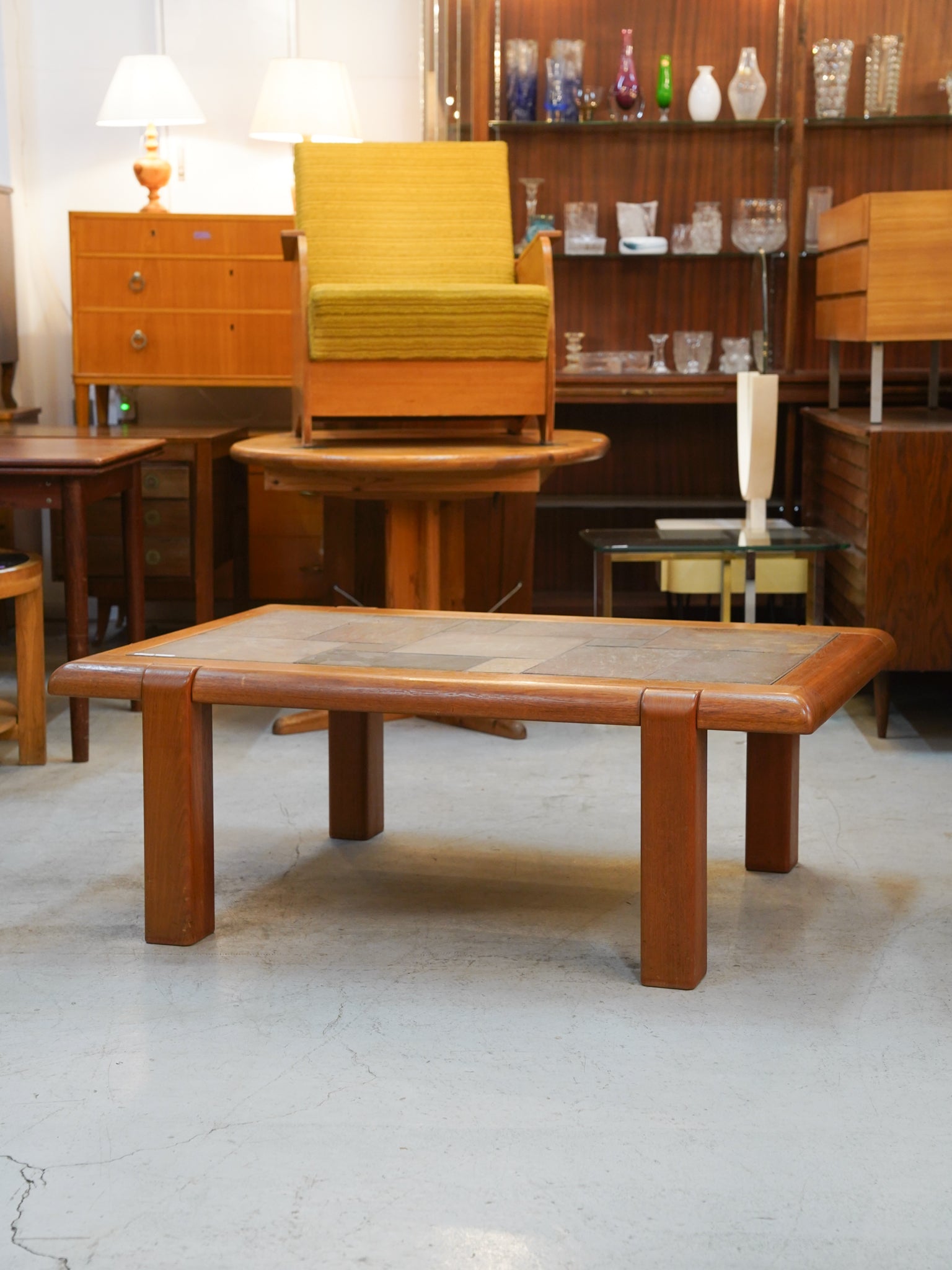 Dyrlund社製 GMFK434 - タイルトップコーヒーテーブル - 1970's Denmark - 大和店