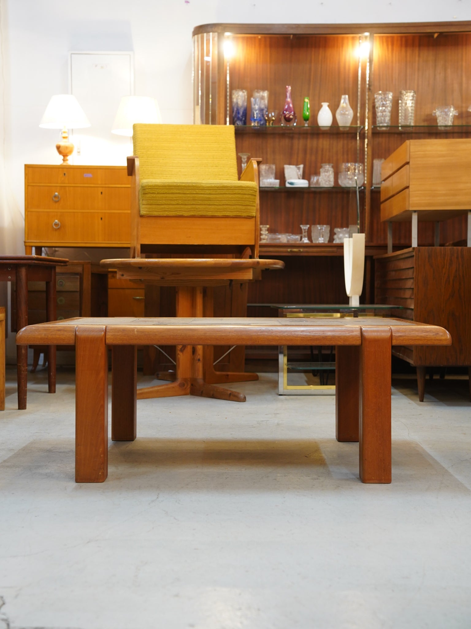 Dyrlund社製 GMFK434 - タイルトップコーヒーテーブル - 1970's Denmark
