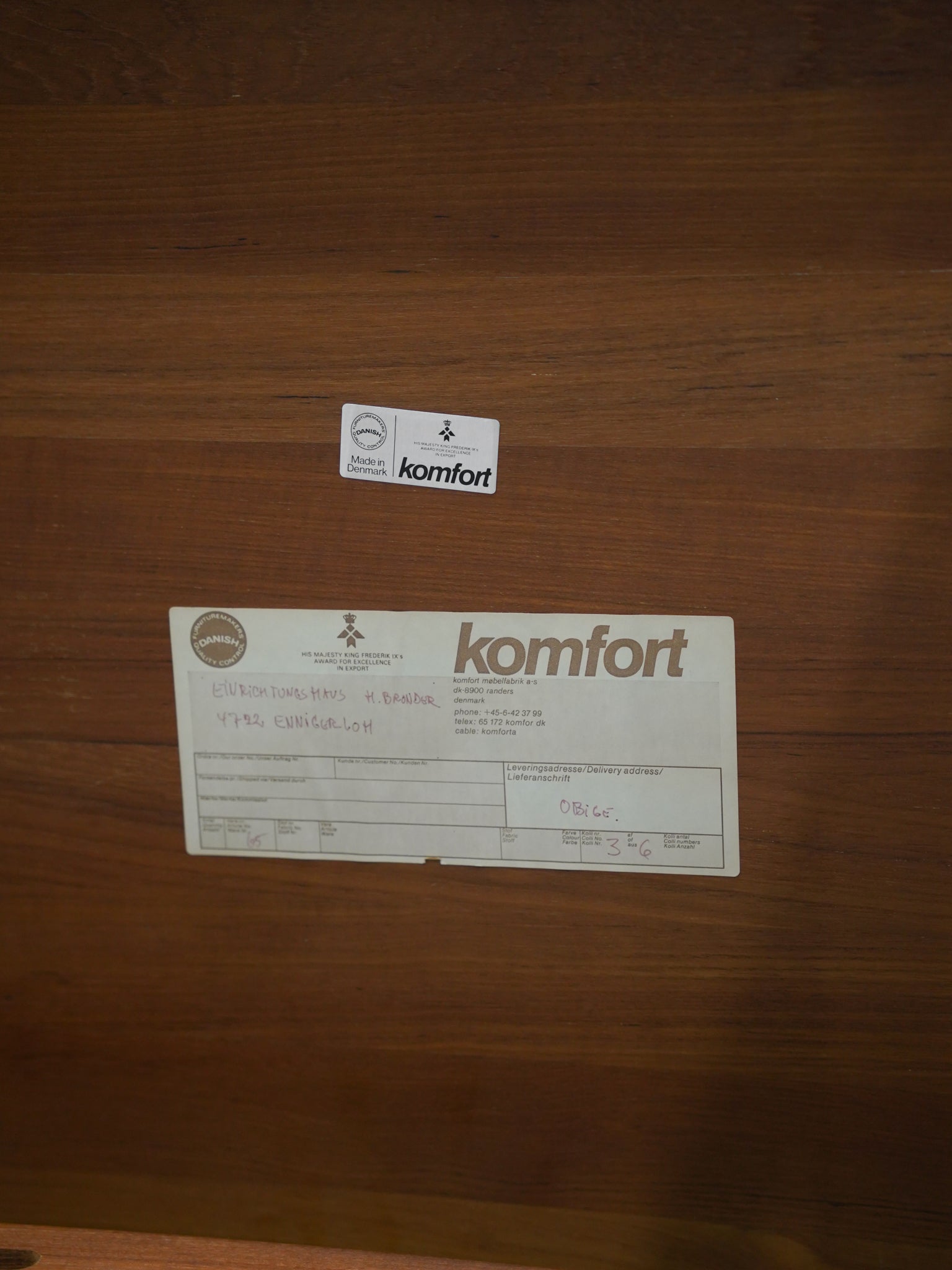 komfort社製 - コーヒーテーブル - Denmark