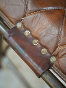 ヴィンテージ<br>レザーハイスツール<br> 大和店