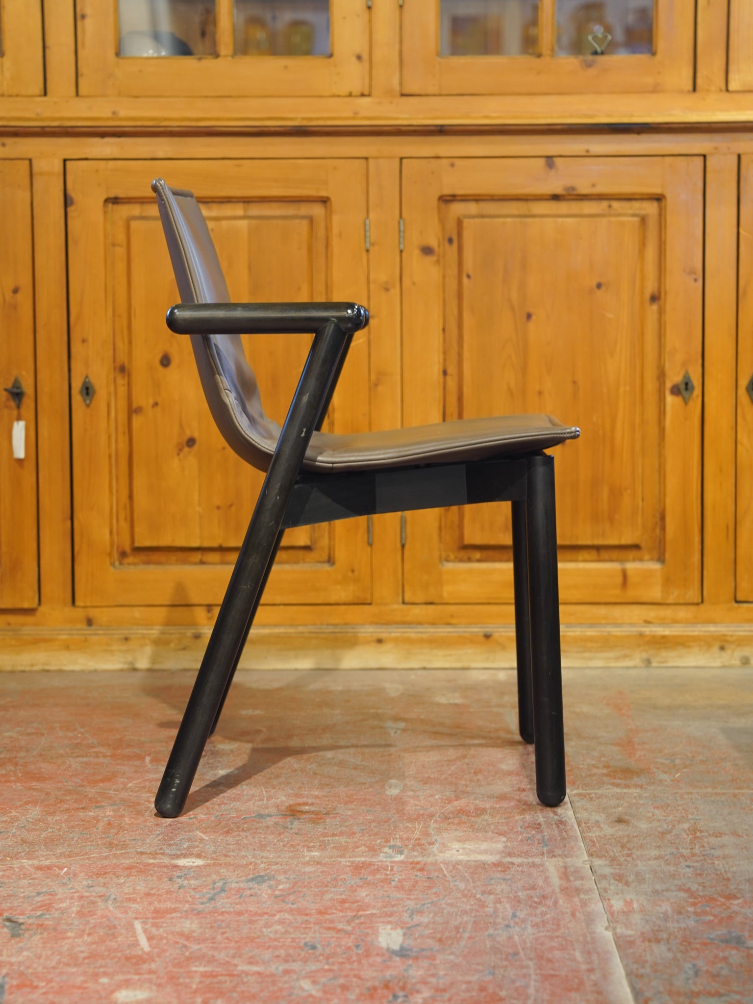 Cassina , Vico Magistretti - レザー アームチェア - 1980's , Italy