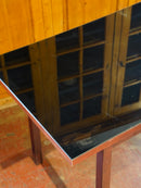 オークウッド ガラストップデスク/コンソールテーブル <br> 大和店