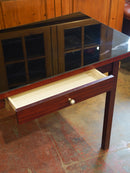 オークウッド ガラストップデスク/コンソールテーブル <br> 大和店