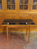 オークウッド ガラストップデスク/コンソールテーブル <br> 大阪店