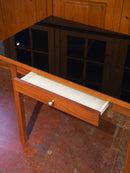 オークウッド ガラストップデスク/コンソールテーブル <br> 大阪店