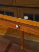 オークウッド ガラストップデスク/コンソールテーブル <br> 大阪店