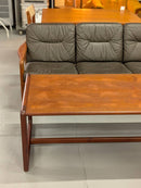 スレッジレッグ チークウッドローテーブル <br>Denmark 1970's <br>TAMAGAWA BASE