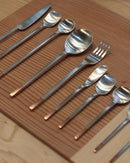 工房アイザワ<br>純銅洋食器 銀仕上 クリームスプーン<br>reload店 - ヴィンテージ SHARK ATTACK