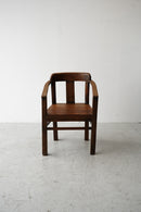 ウッドアームチェア <br>cerote antiques