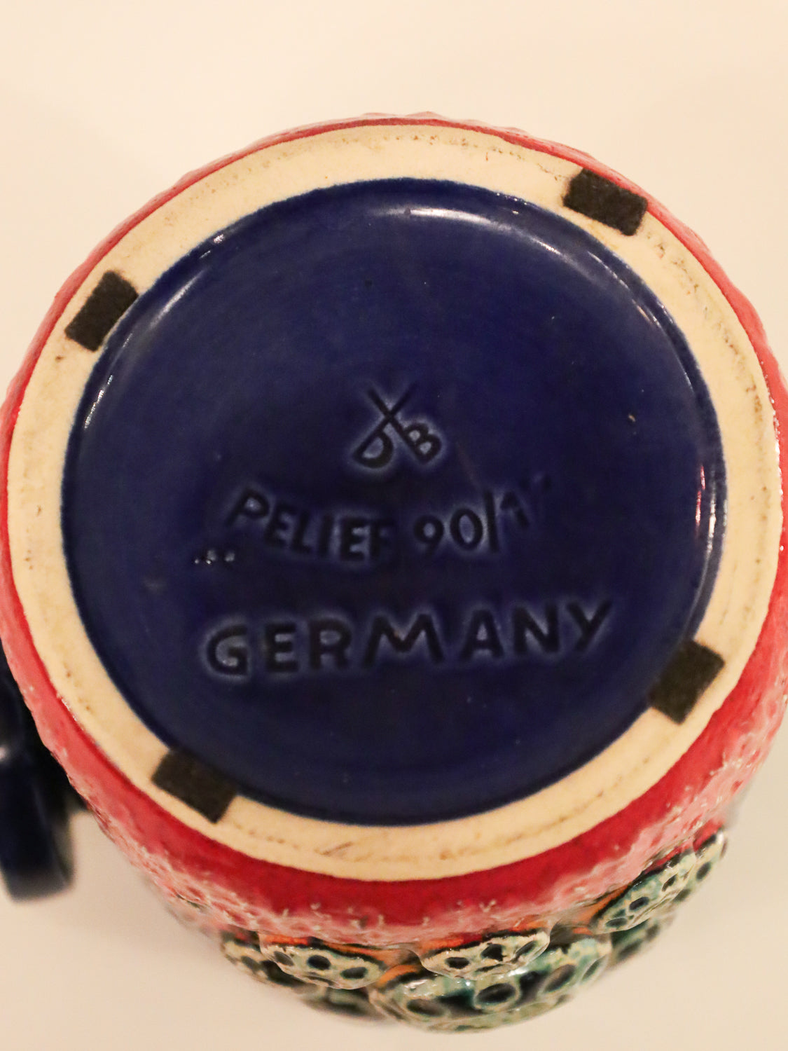 Dümler & Breiden PELIEF 90/1 - West Germany - "Fat Lava"フラワーベース