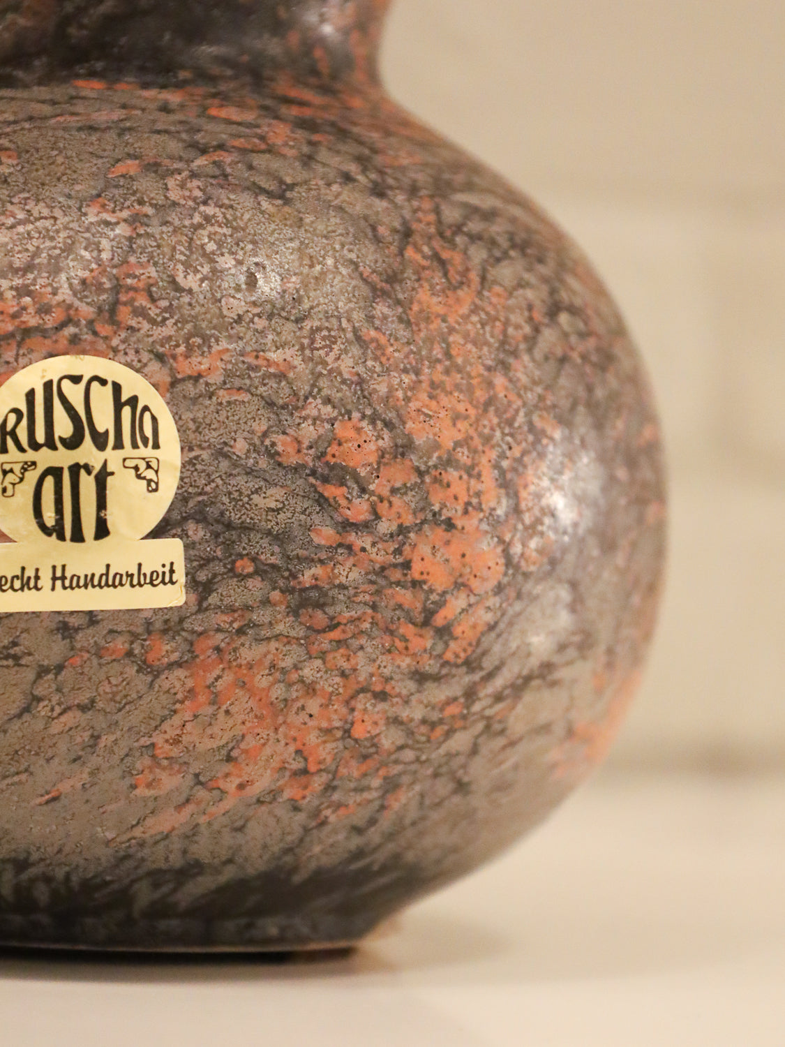 Ruscha 81 302 - West Germany - "Fat Lava"フラワーベース