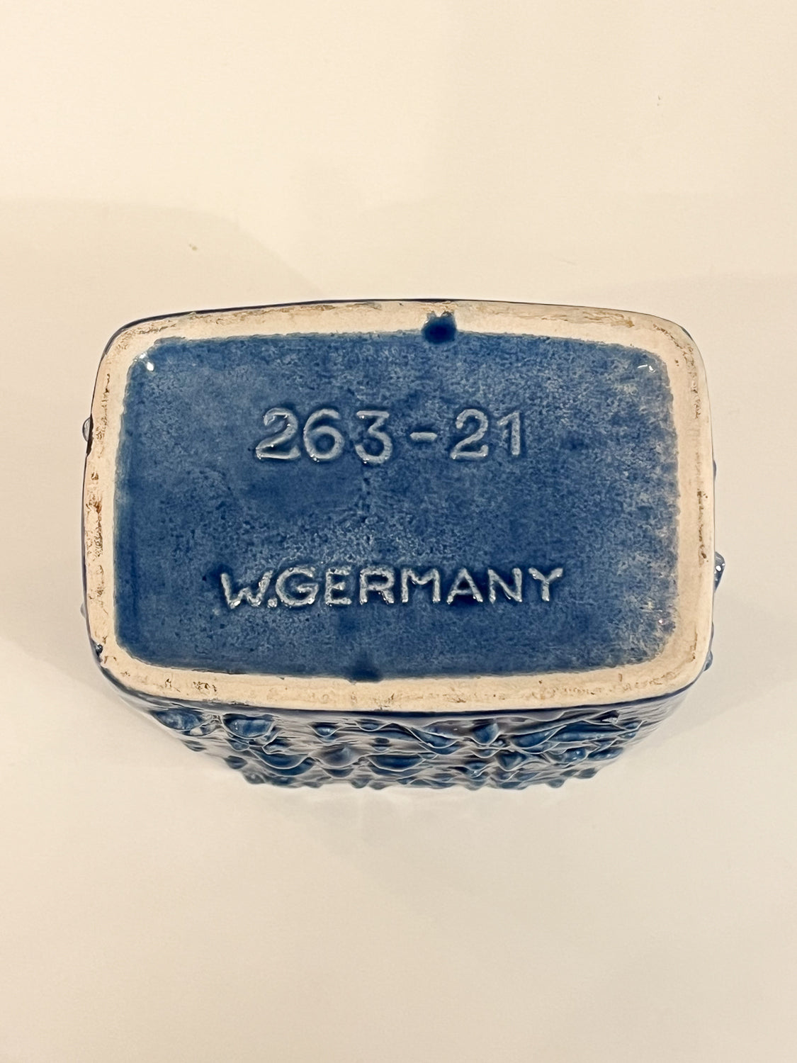 Scheurich 263-21 - West Germany - "Fat Lava"フラワーベース