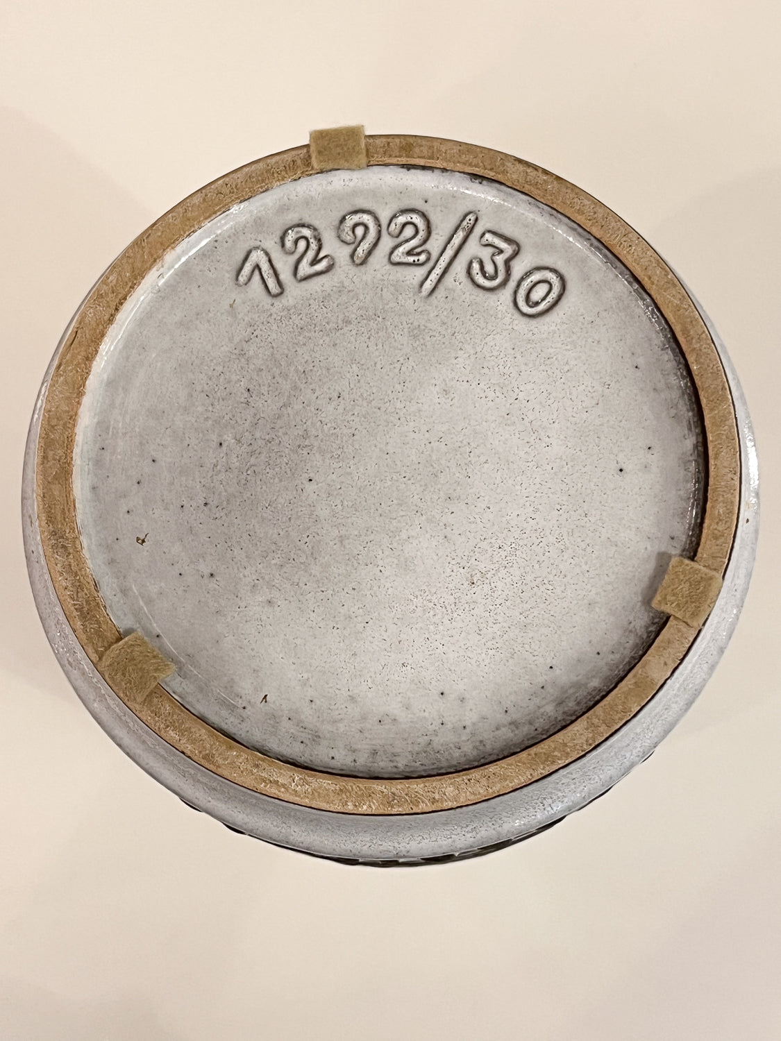 Übelacker Keramik 1292/30 - West Germany - "Fat Lava"フラワーベース