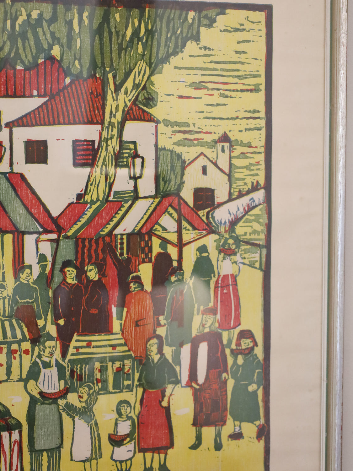 Yngve Berg - Sweden , 1966's - "Marknadsmotiv" ウォールアート