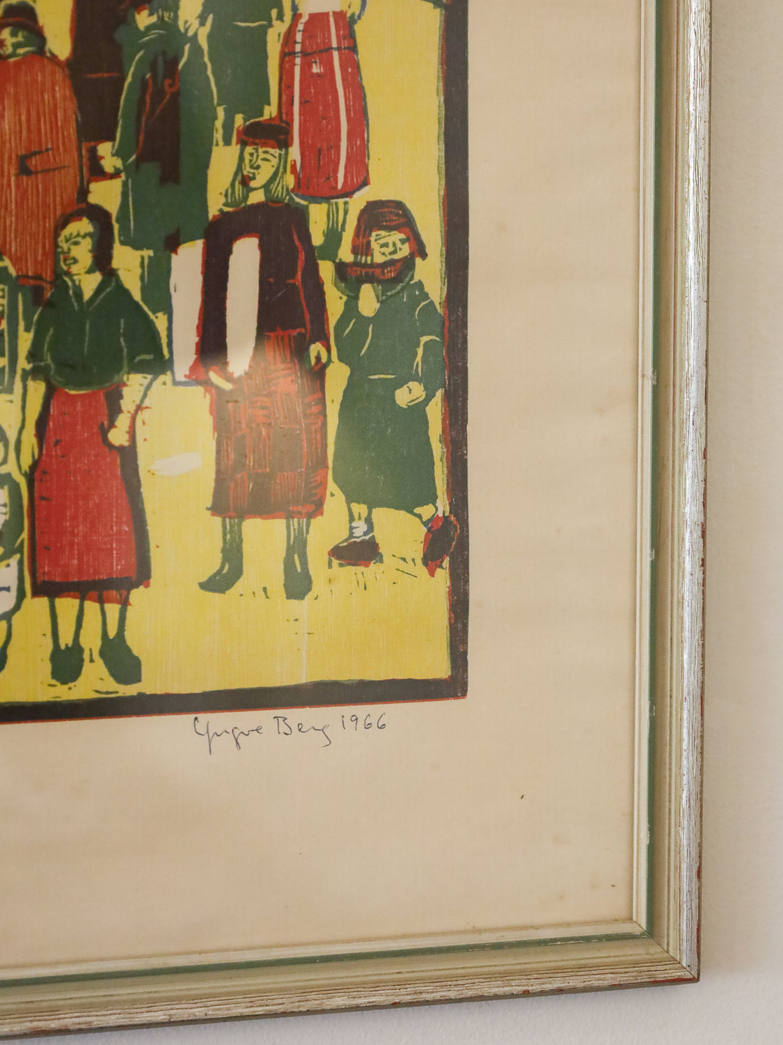 Yngve Berg - Sweden , 1966's - "Marknadsmotiv" ウォールアート