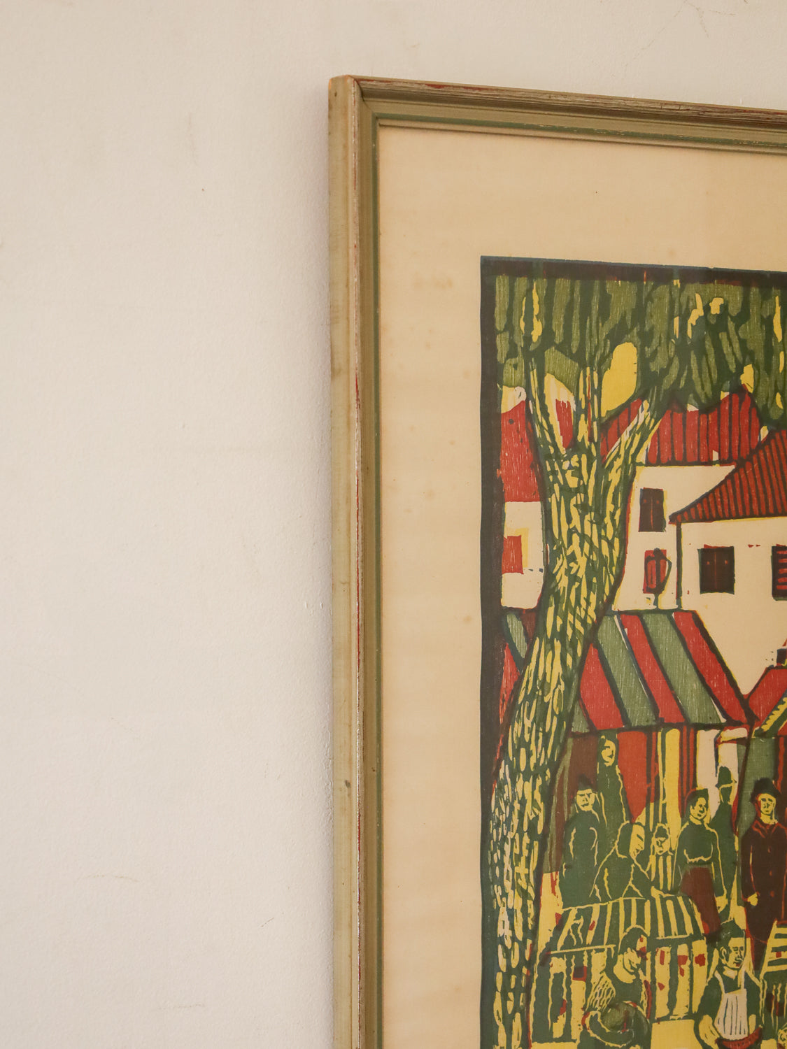 Yngve Berg - Sweden , 1966's - "Marknadsmotiv" ウォールアート