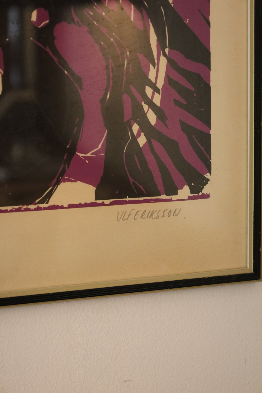 Ulf Eriksson - Sweden , 1970's-80's - ”Komposition” ウォールアート