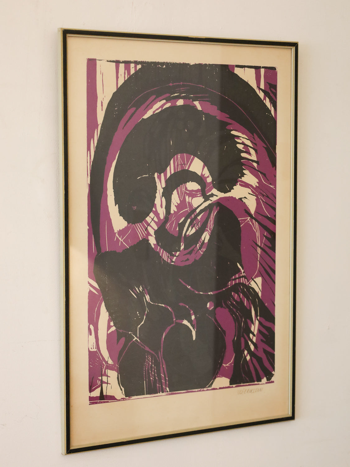 Ulf Eriksson - Sweden , 1970's-80's - ”Komposition” ウォールアート