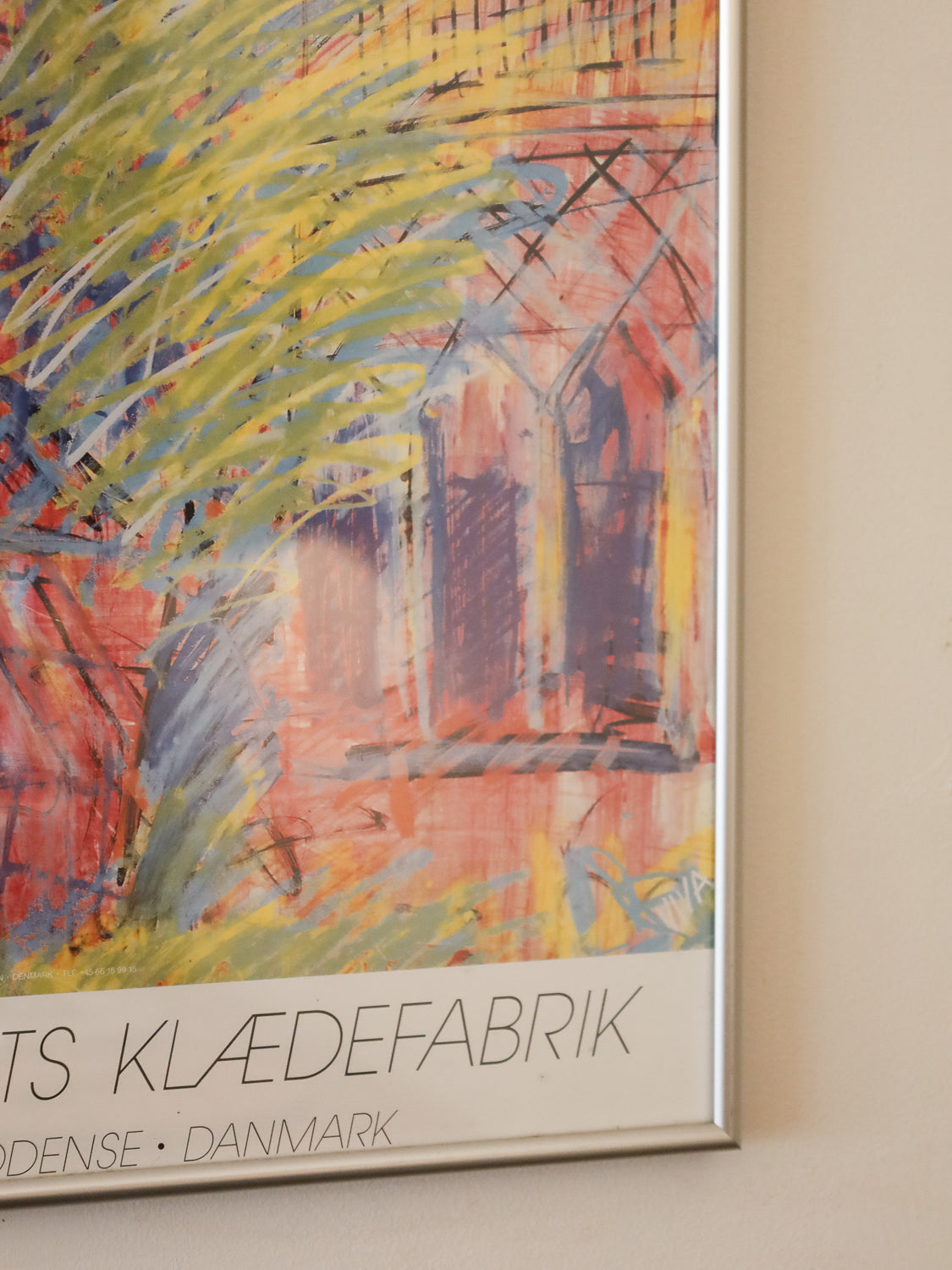 Birger Lindahl - Denmark , 1990's - "Brandts Klædefabrik" ウォールアート
