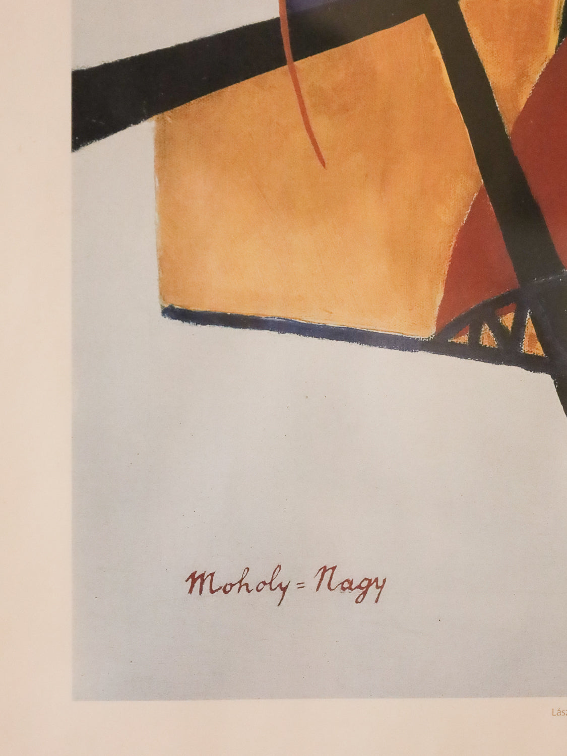 László Moholy-Nagy - Germany , 1920's - "Brücken" ウォールアート