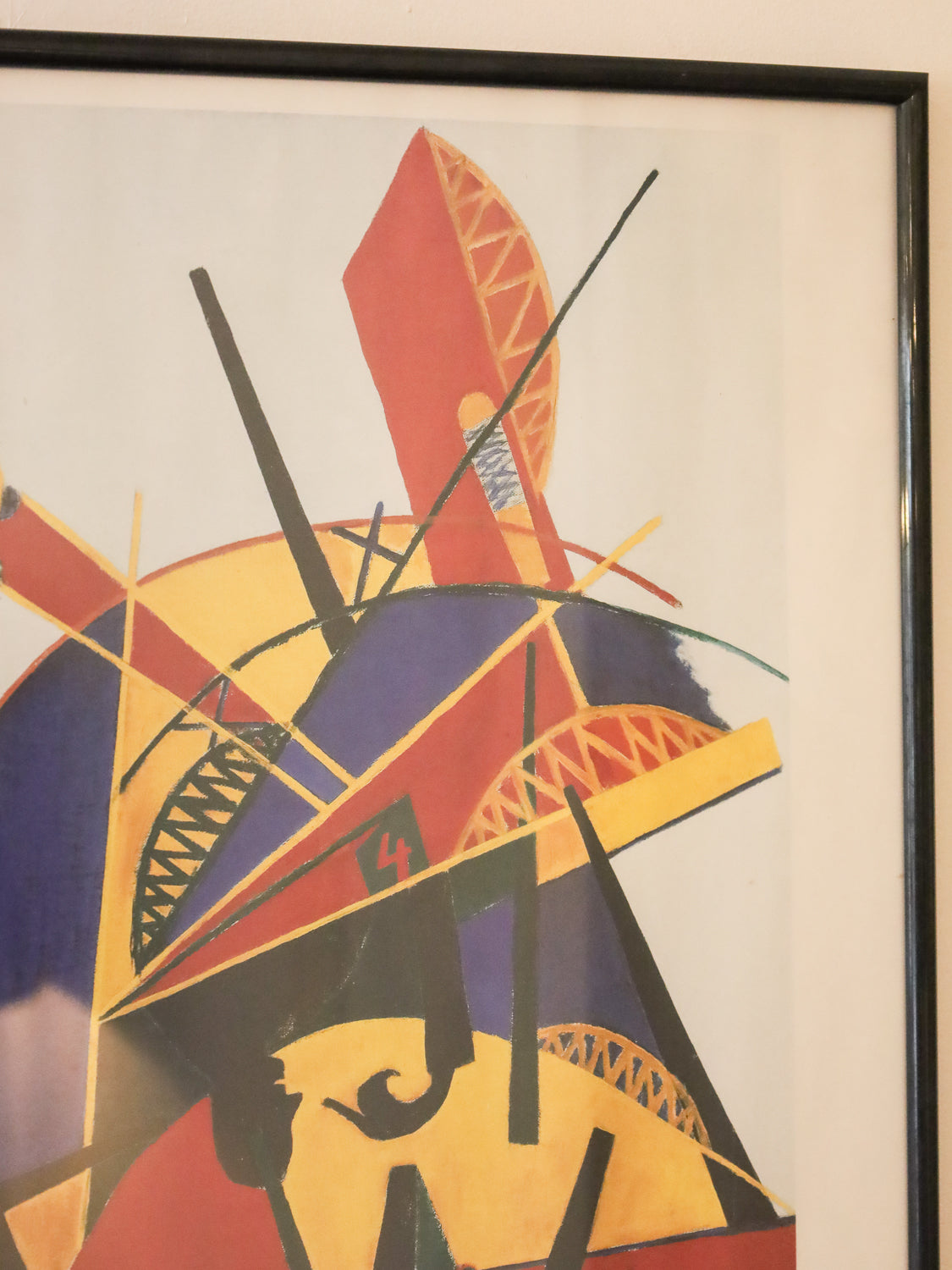 László Moholy-Nagy - Germany , 1920's - "Brücken" ウォールアート
