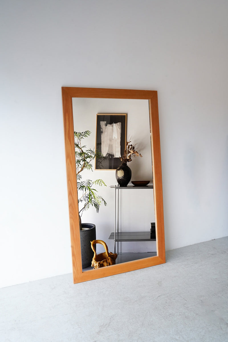 チークウッド ウォールミラー<br>大和店 - ヴィンテージ SHARK ATTACK