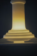 80’s Denmark "Holmegaard"社製 mythos ペンダントランプ Φ27㎝<br>ヴィンテージ <br>大阪店　hold×1 nkmr - ヴィンテージ SHARK ATTACK