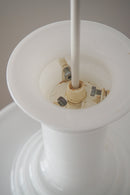 80’s Denmark "Holmegaard"社製 mythos ペンダントランプ Φ27㎝<br>ヴィンテージ <br>大阪店　hold×1 nkmr - ヴィンテージ SHARK ATTACK