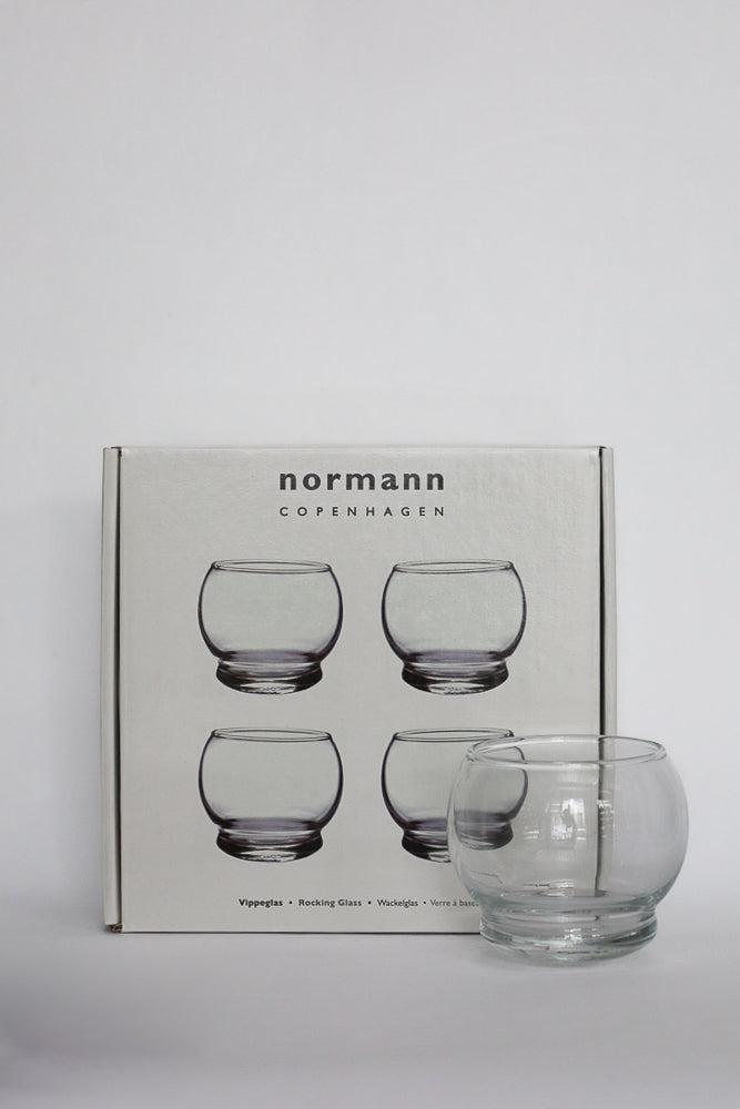 Normann Copenhagen <br>Rocking Glass set of 4 <br>reload店 - ヴィンテージ SHARK ATTACK