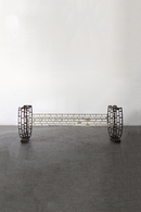 アイアン プランタースタンド<br>ヴィンテージ<br>大和店 - ヴィンテージ SHARK ATTACK