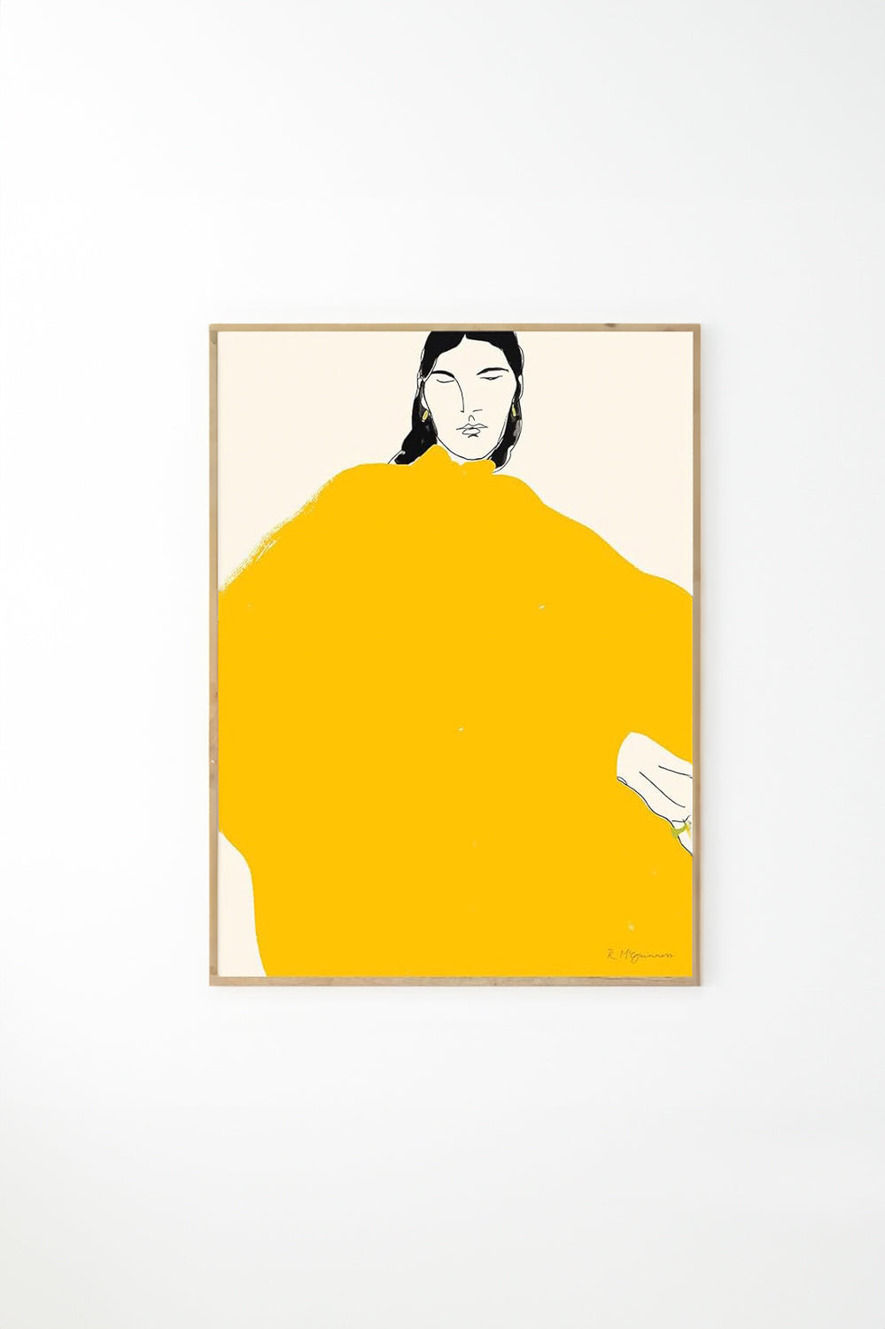 the poster club<br>TPC192 Yellow Dress 40x50<br>bob`s box - ヴィンテージ SHARK ATTACK