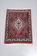 トライバルラグ 58×42 (cm) <br>ヴィンテージ<br>大阪店 - ヴィンテージ SHARK ATTACK