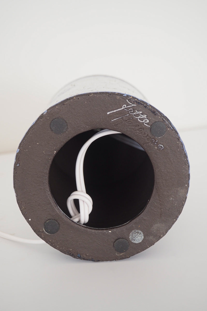 Jette Hellerøe セラミックテーブルランプ<br>Denmark<br>TAMAGAWA BASE - ヴィンテージ SHARK ATTACK