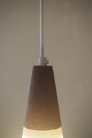 フロストガラスペンダントランプ<br>cerote antiques - ヴィンテージ SHARK ATTACK