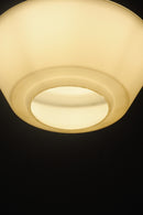 フロストガラスペンダントランプ<br>cerote antiques - ヴィンテージ SHARK ATTACK