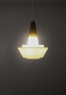 フロストガラスペンダントランプ<br>cerote antiques - ヴィンテージ SHARK ATTACK