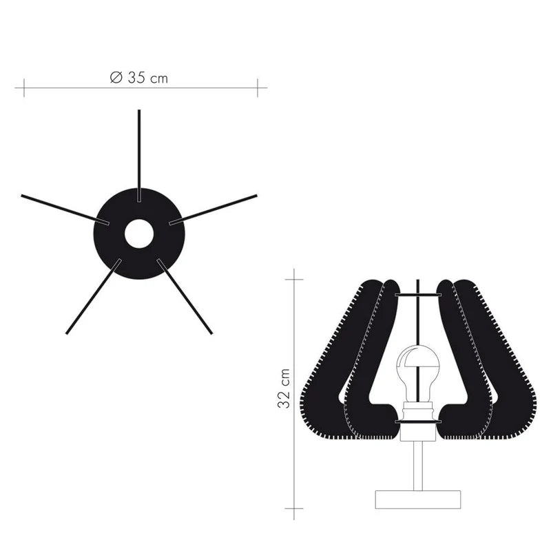 LAFABLIGHT <br> NOTOCA <br> Table Lamp - ヴィンテージ SHARK ATTACK