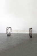 アイアン プランタースタンド<br>ヴィンテージ<br>大和店 - ヴィンテージ SHARK ATTACK