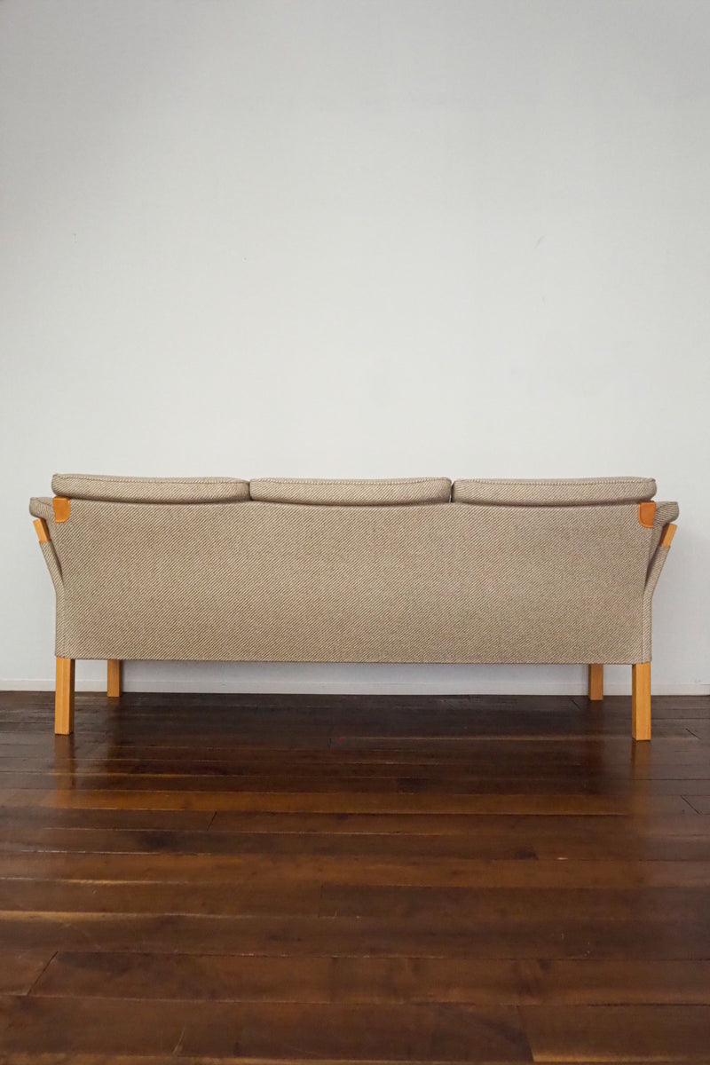 leather threesome sofa vintage<br> Yamato store